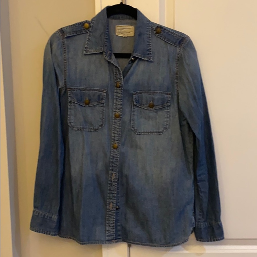 Current Elliot Denim button down shirt